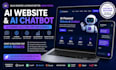 design ai website for agency ai agent ai mobile app ai chatbot automation