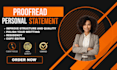 proofread and edit your personal statement, sop, and college essay