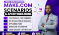 build custom make com scenarios and API integrations