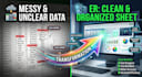microsoft excel data entry and data cleaning