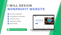 be your charity, non profit website designer
