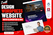 design wordpress website with elementor divi wordpress wordpress website design