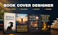 do book cover design ebook cover design, kdp book cover
