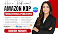 paperback formatting workbook design journal formatting amazon kdp book design