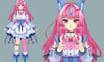 design vtuber model live2d rigging vtuber live2d rigging in vtube studio