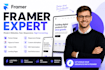 design framer website, figma to framer, framer cms, framer expert