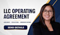 prepare your llc operating agreement and formation documents