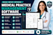 build and setup medical practice management software, ehr, emr system via kareo