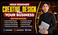 design canva social media posts, logo, banner, mockup
