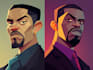 draw detailed realistic characters