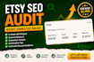 do etsy shop audit, seo, listing and shop optimization