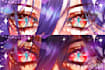 eye banner illustration vtuber