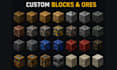 design custom minecraft texture pack HD pvp resource pack java bedrock gui block