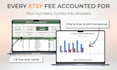 create an etsy bookkeeping spreadsheet with fees and profit tracking