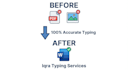 do fast and accurate typing and data entry work for you