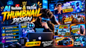 create professional youtube thumbnail designs