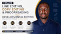 do line editing copy editing proofreading and developmental