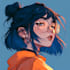 create dynamic anime character sheet with poses