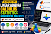 do linear algebra, numerical analysis, matlab and octave tasks