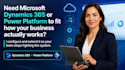 customize microsoft dynamics 365 and power platform apps