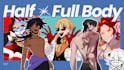 draw anime or original character art as icon or avatar