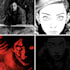 do custom dark noir comic art and graphic novel