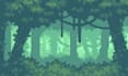 create pixel art background animation 8bit game environment steam