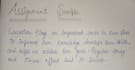 provide handwritten notes  document assignment