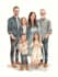 make watercolor family portrait