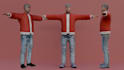 do 3d character model