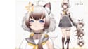 draw and rig live2d model, liv2d rigging, chibi character and anime