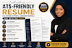 write an ats friendly resume, CV,  and linkedin profile