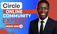 circle so community setup circle online community circle course content