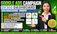 setup google ads campaign dv360 dashboard data visualization hubspot integration