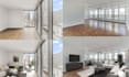do professional virtual staging for empty room real estate photos