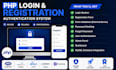 develop secure PHP login registration and authentication