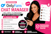 reply to onlyfans messages, chat with subscribers, and manage dms
