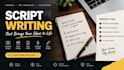 write professional youtube and movie scripts