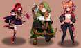 do pixel art animation character design pixel art sprite sheet