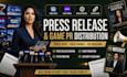 write celebrity press release and entertainment PR distribution