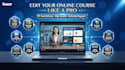 edit online course, training, tutorial and educational videos professionally