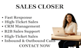 close your sales and convert qualified leads into customers