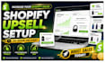 setup shopify upsell, post purchase and one click upsell in 24 hours