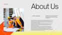 design a professional construction and engineering company profile
