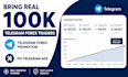 grow 500k real telegram subs telegram forex promotion forex trading telegram ads