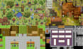 create custom rpg maker mz mv maps, interiors, towns and custom tilesets
