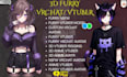 create anime vrchat avatar, custom vrm model and 3d vtuber rigging