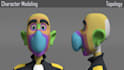 create clean animation ready character retopology