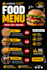 design a professional restaurant menu and  food flyer