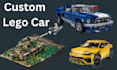 do custom lego moc 3d lego model in brinklink studio with building instruction